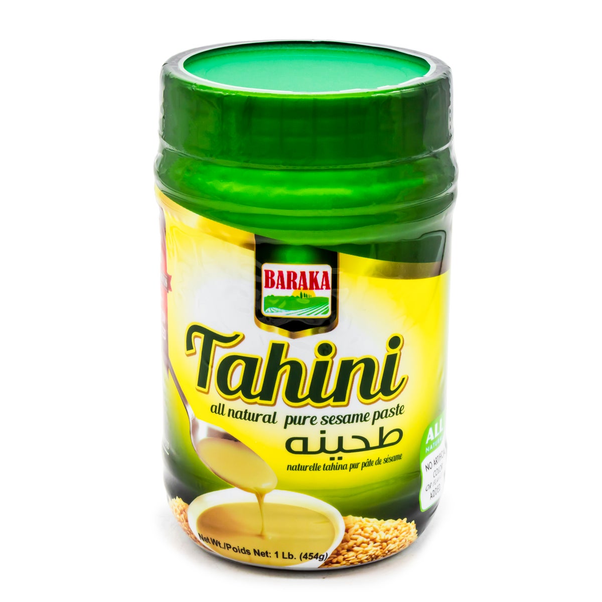 Tahini (Sesame paste) in plastic tub  "BARAKA" 1 L